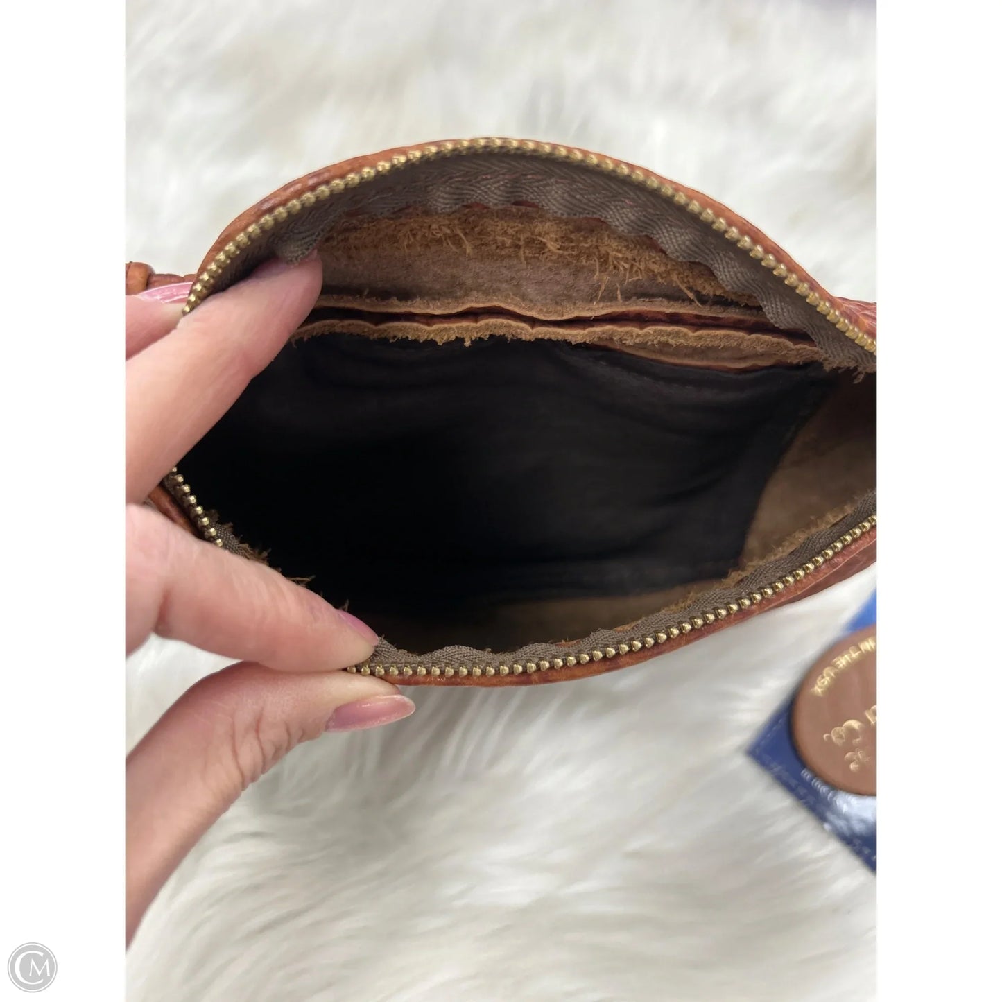 Belt Bag Leather By Clothes Mentor, Size: Large