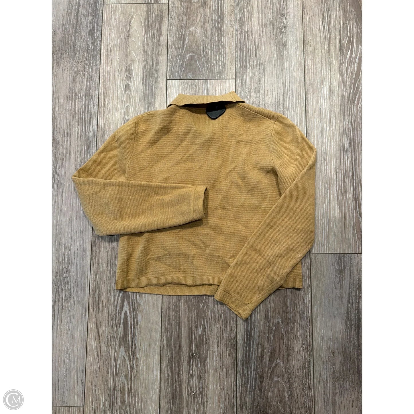 Sweater Cardigan By J. Crew In Yellow, Size: S