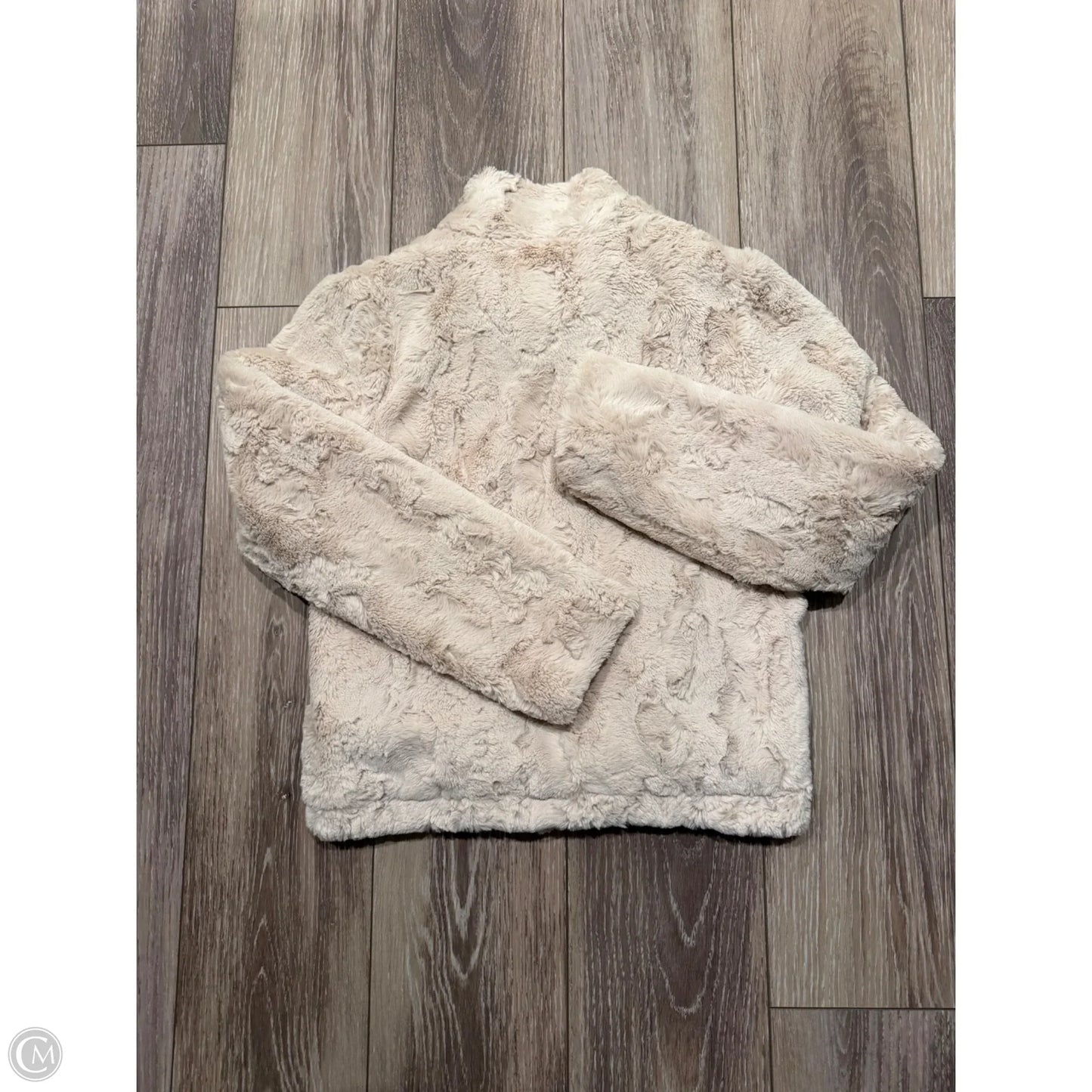 Jacket Faux Fur & Sherpa By Sanctuary In Cream, Size: S