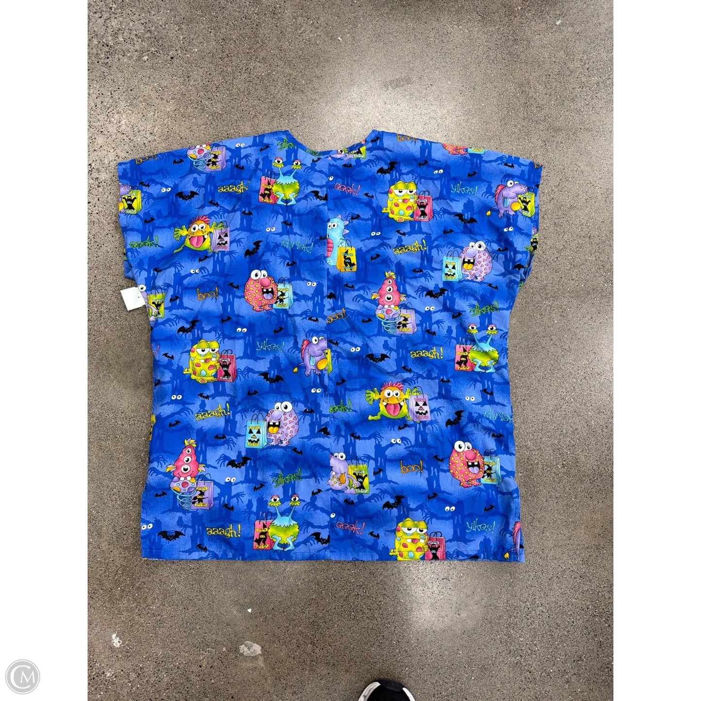 Top Short Sleeve By Clothes Mentor In Blue, Size: L