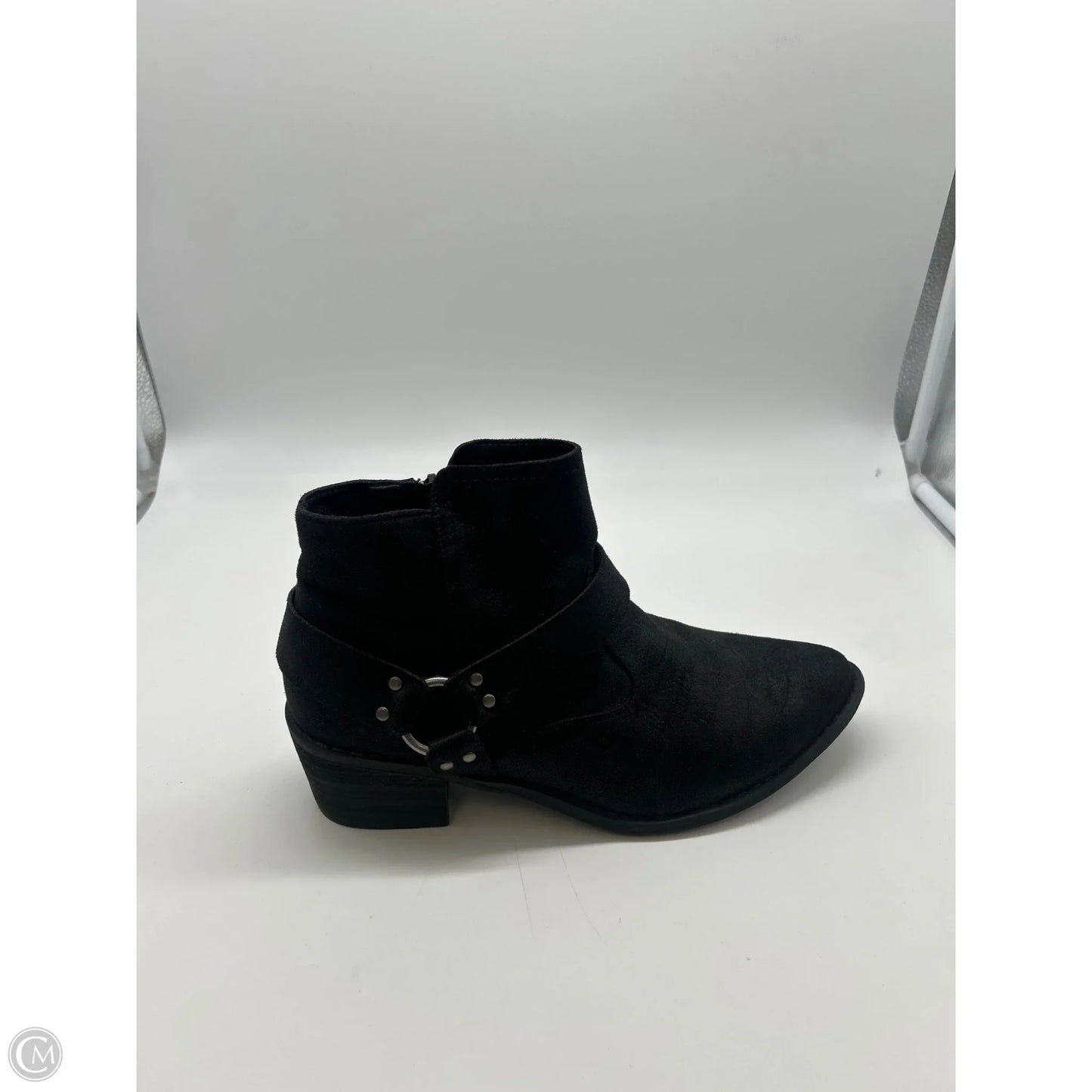 Boots Ankle Heels By Very G In Black, Size: 8.5