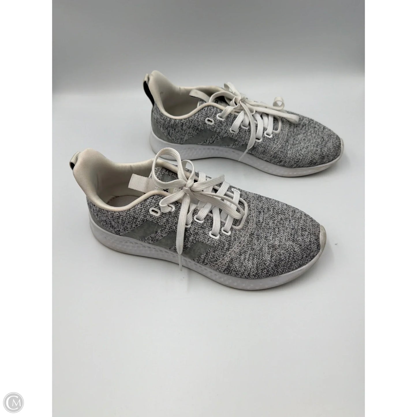 Shoes Athletic By Adidas In Grey, Size: 8.5