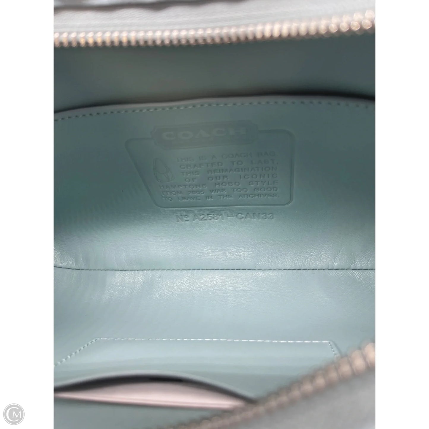 Handbag Designer By Coach, Size: Small