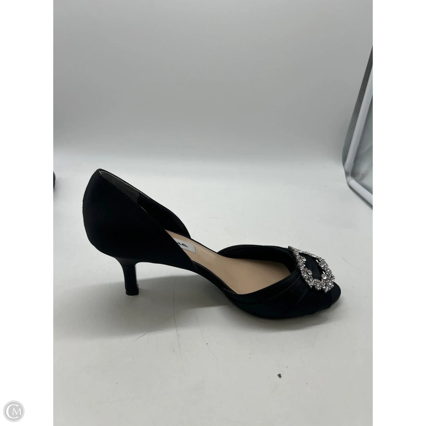 Shoes Heels Kitten By Nina In Black, Size: 8