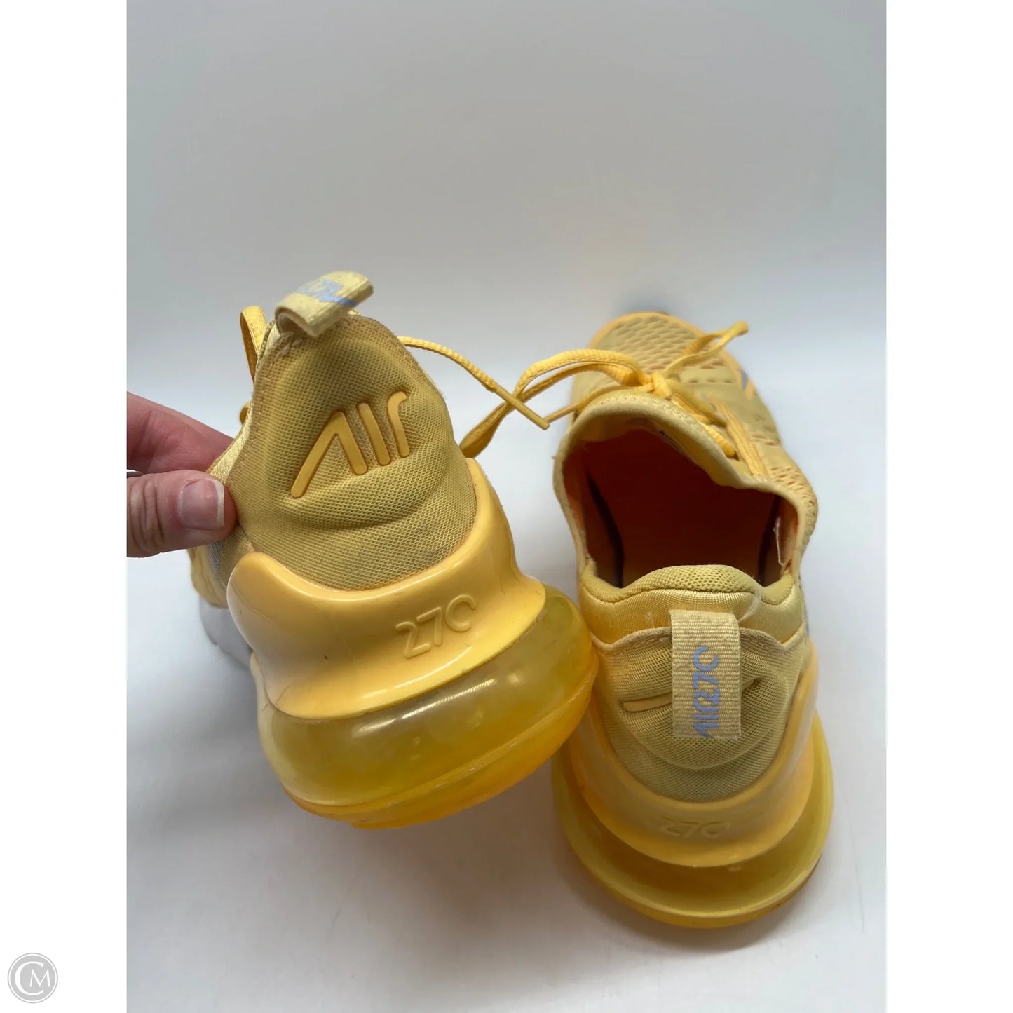 Shoes Athletic By Nike In Yellow, Size: 11