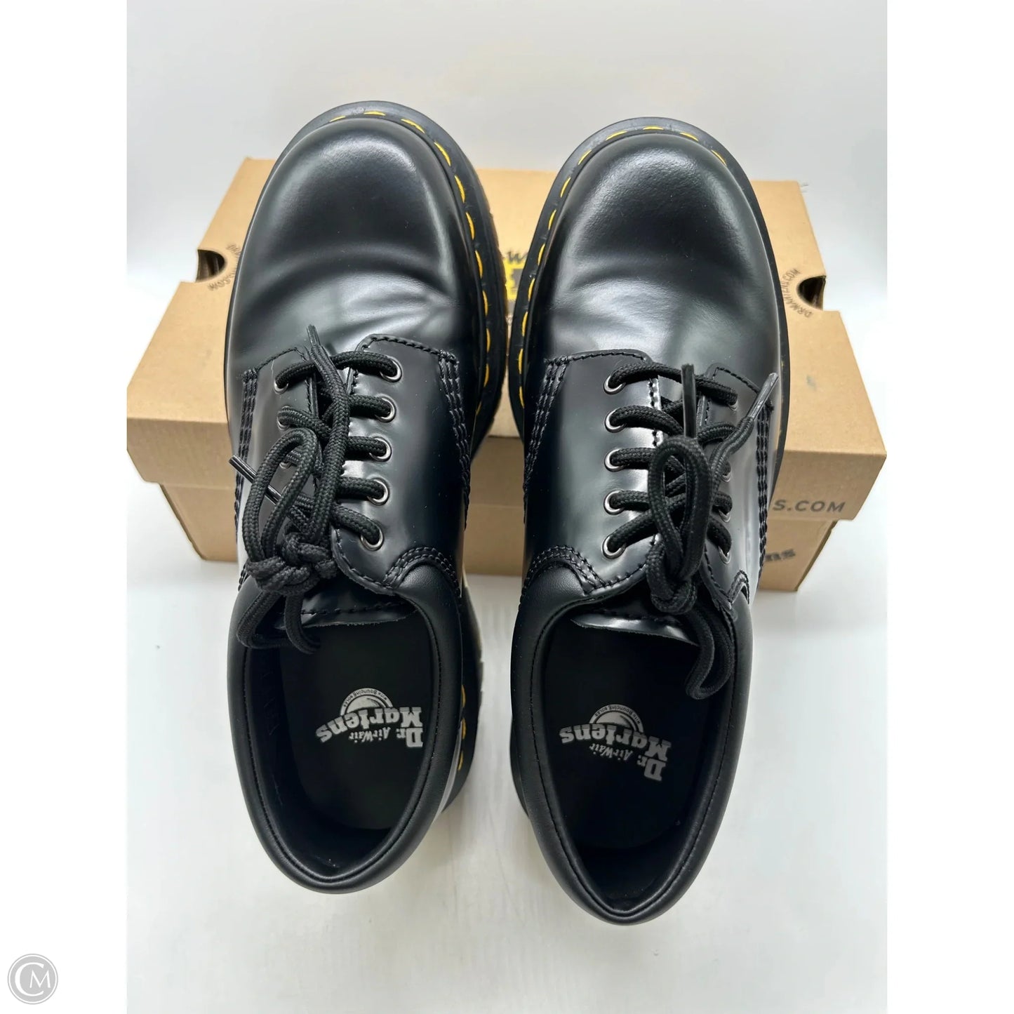 Shoes Sneakers Platform By Dr Martens In Black, Size: 9