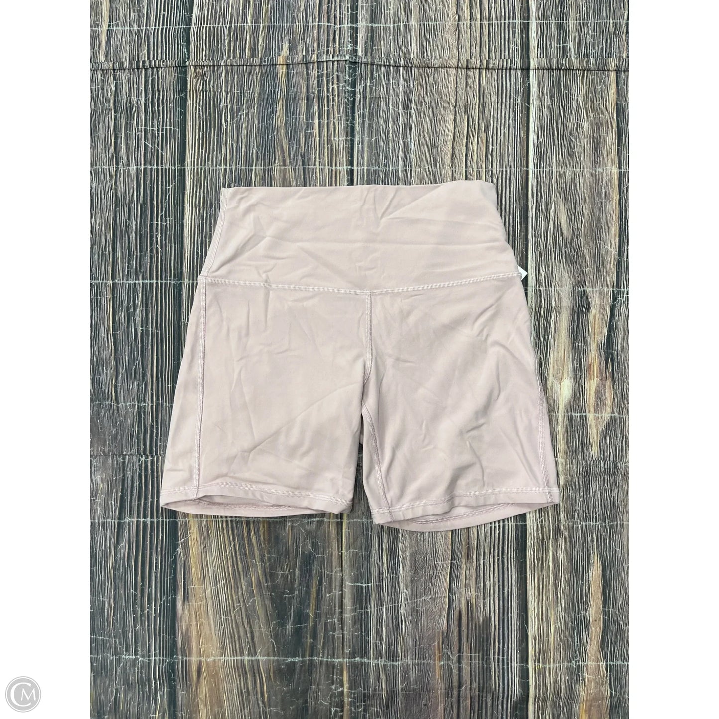 Athletic Shorts By Lululemon In Pink, Size: 8