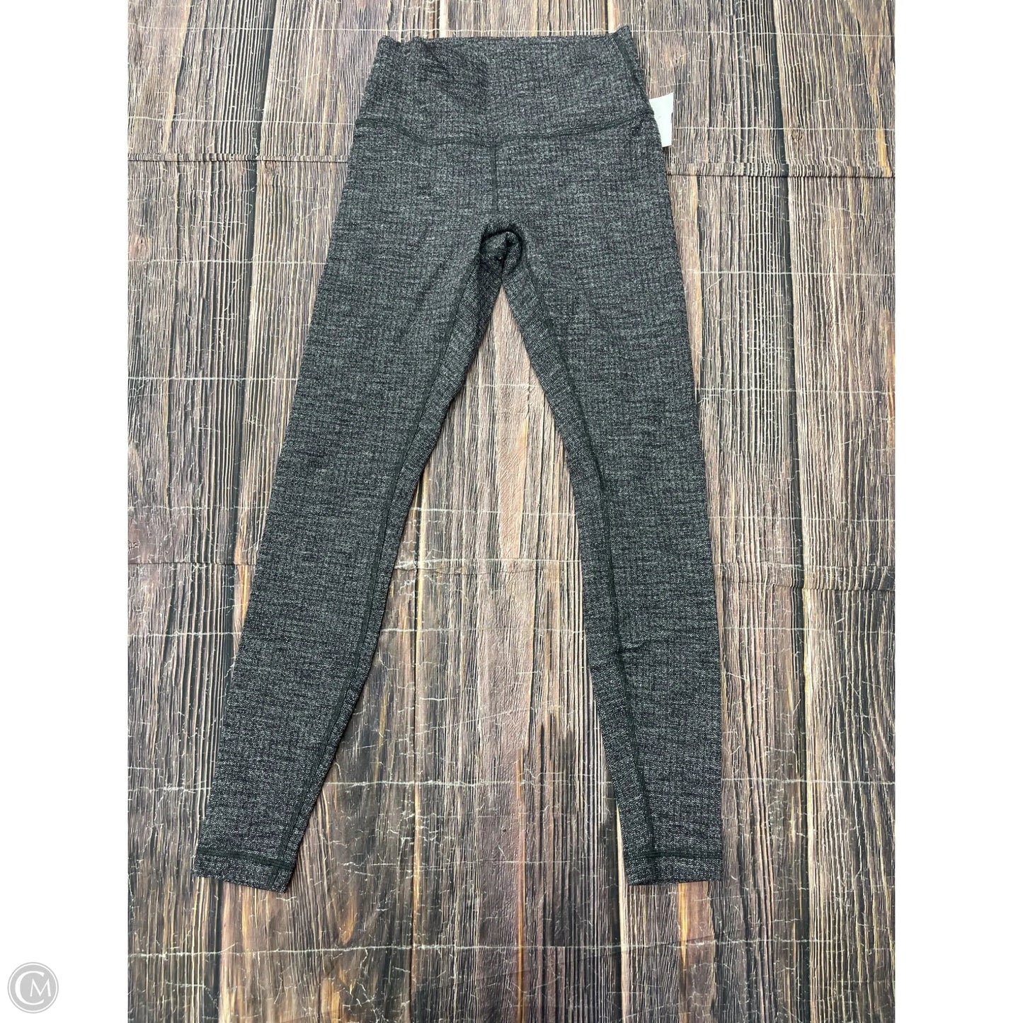 Athletic Leggings By Lululemon In Grey, Size: 8