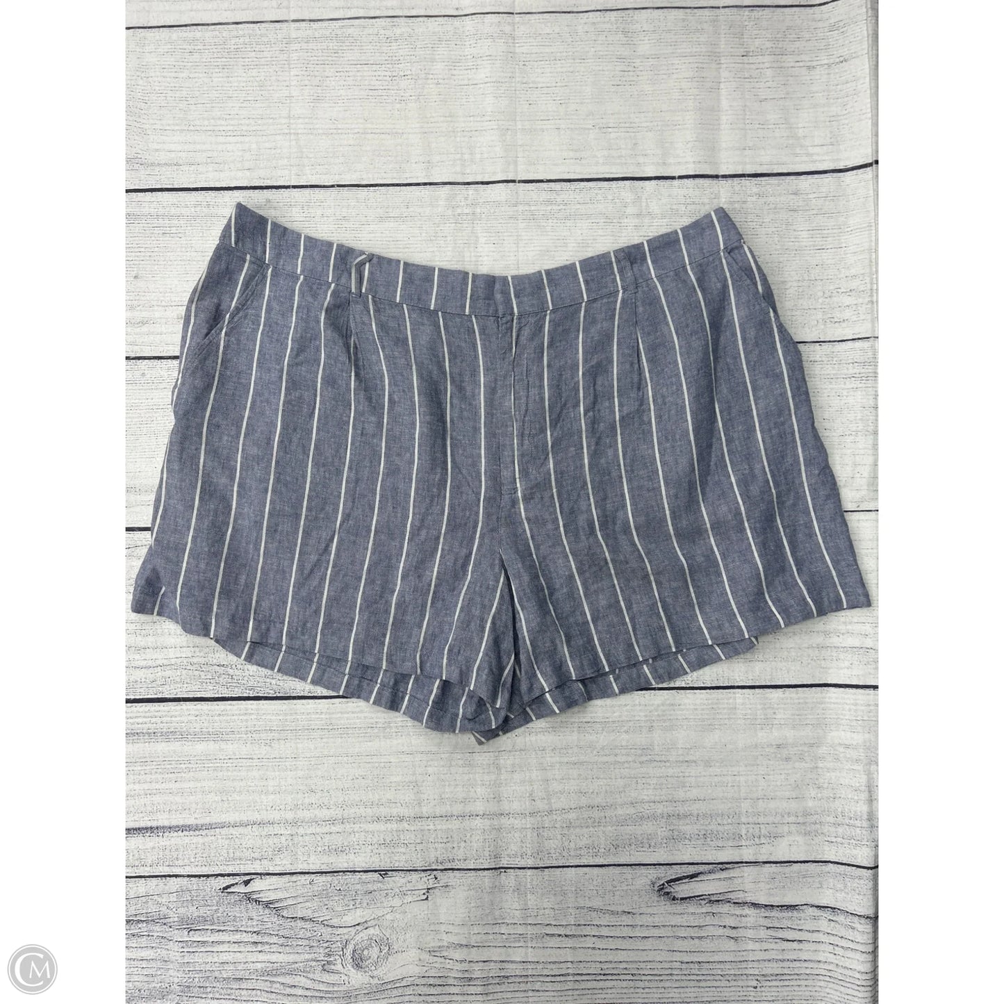 Shorts By Terra & Sky In Blue, Size: 3x