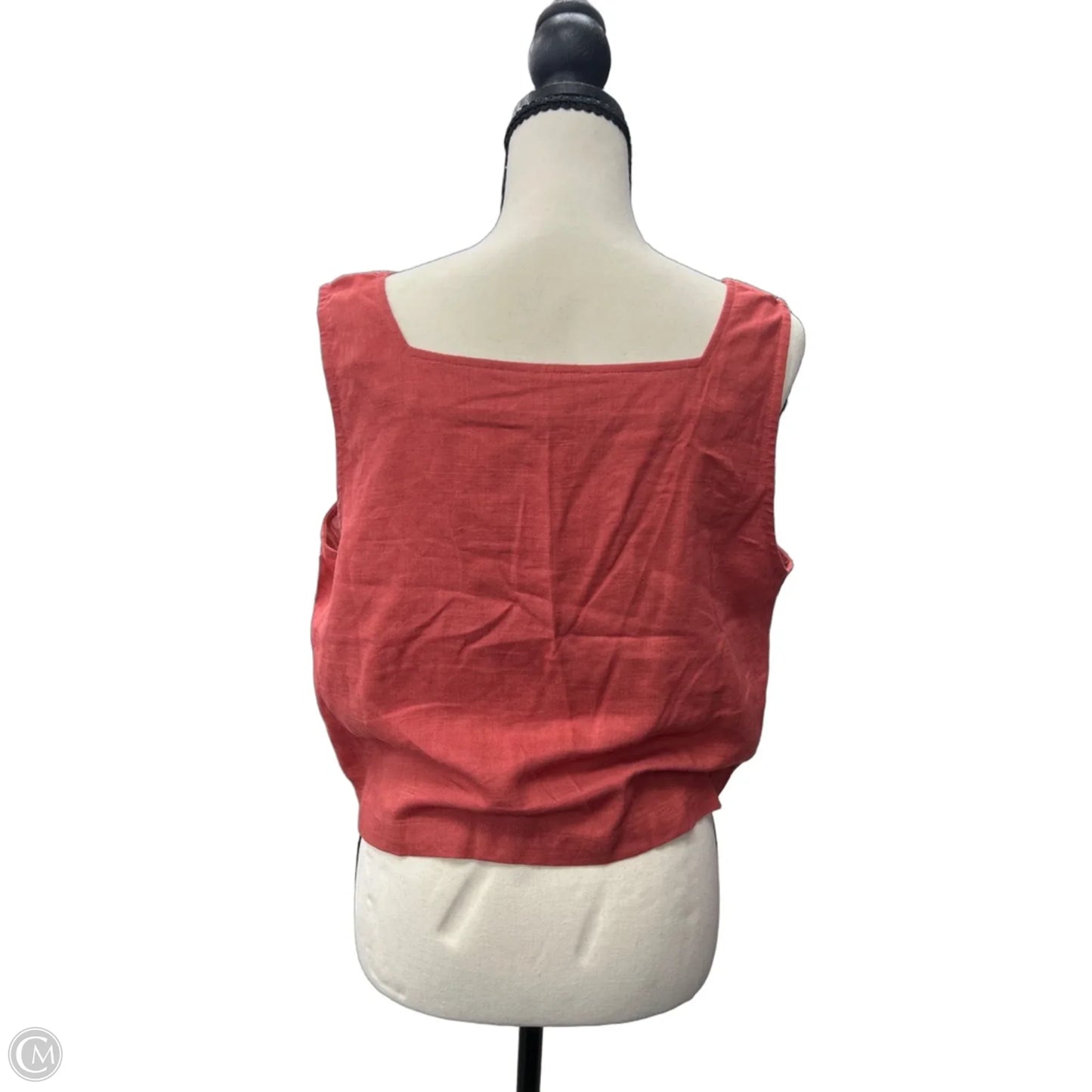 Tank Top By Ann Taylor In Red, Size: M