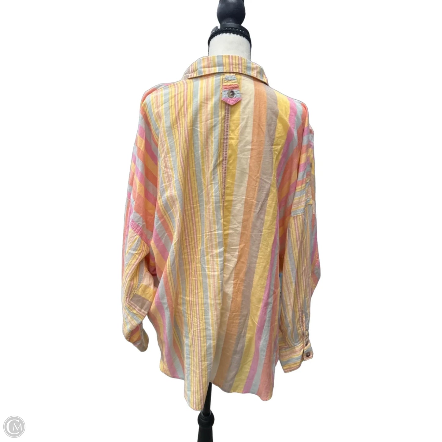 Top Long Sleeve By Bdg In Yellow, Size: Xs