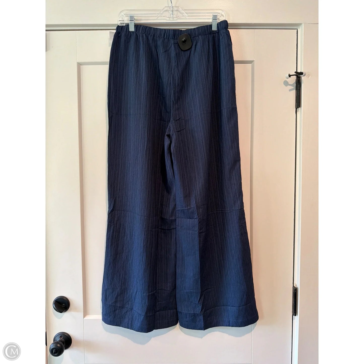 Pants Wide Leg By Anrabess In Blue, Size: L