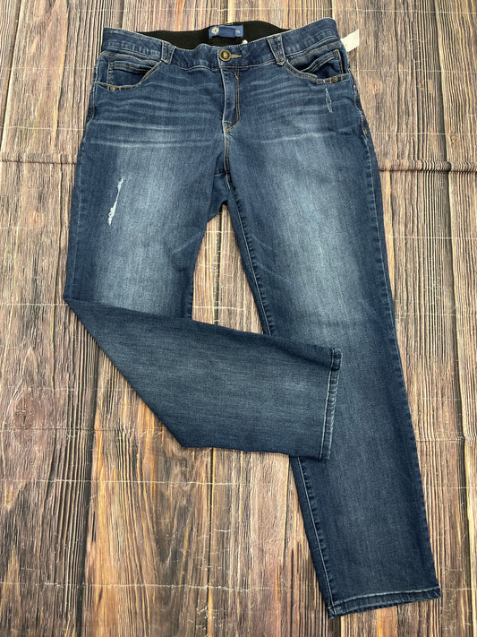 Jeans Skinny By Democracy  Size: 16