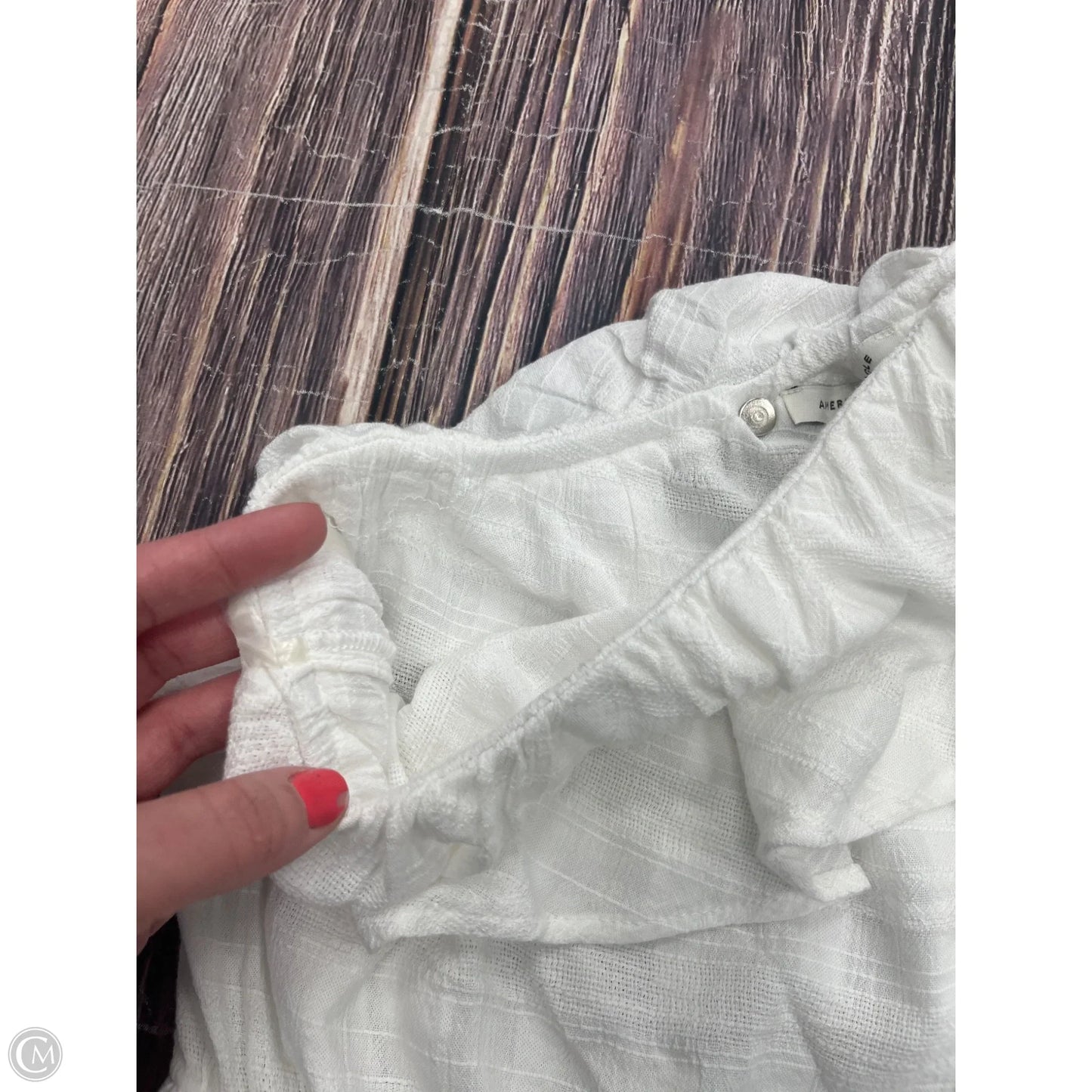 Tank Top By American Eagle In White, Size: S