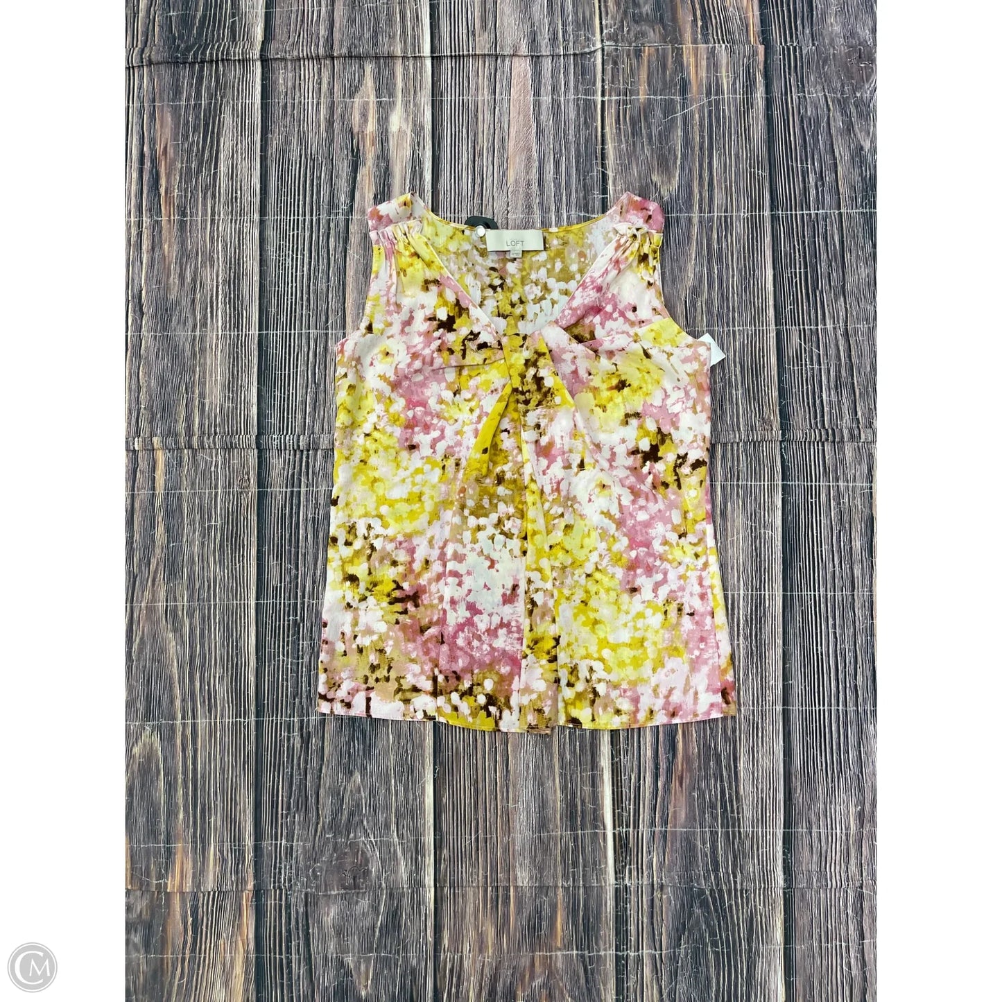 Tank Top By Loft In Pink, Size: Xs