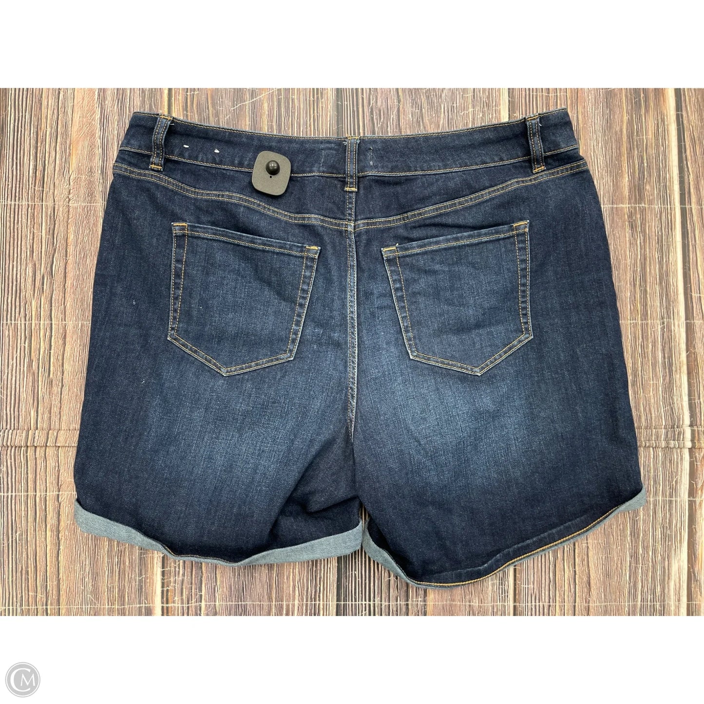 Shorts By Lane Bryant In Blue Denim, Size: 14