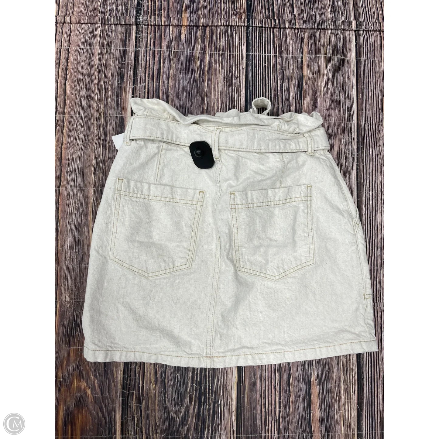 Skirt Mini & Short By Free People In Cream, Size: S