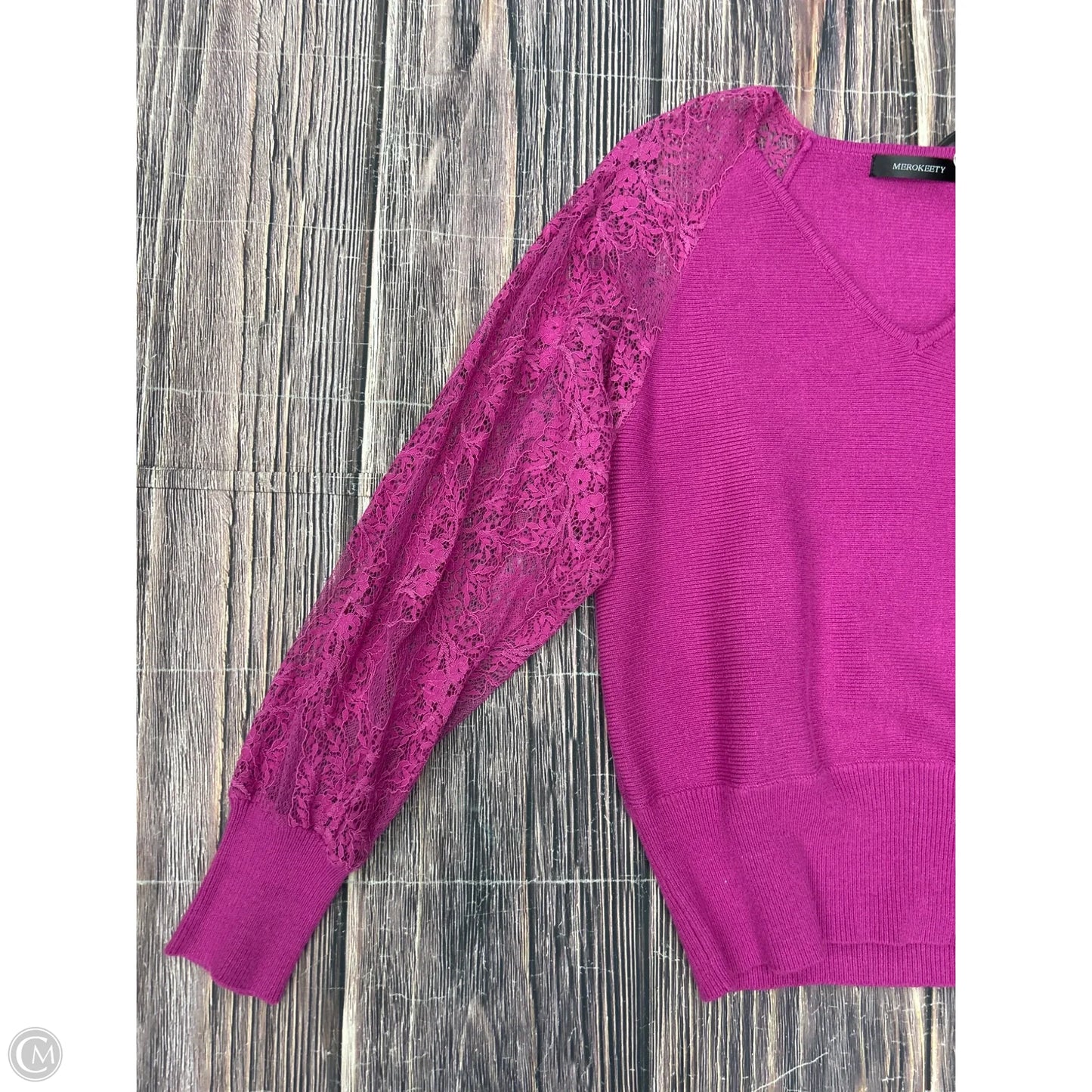 Sweater By Merokeety In Purple, Size: L