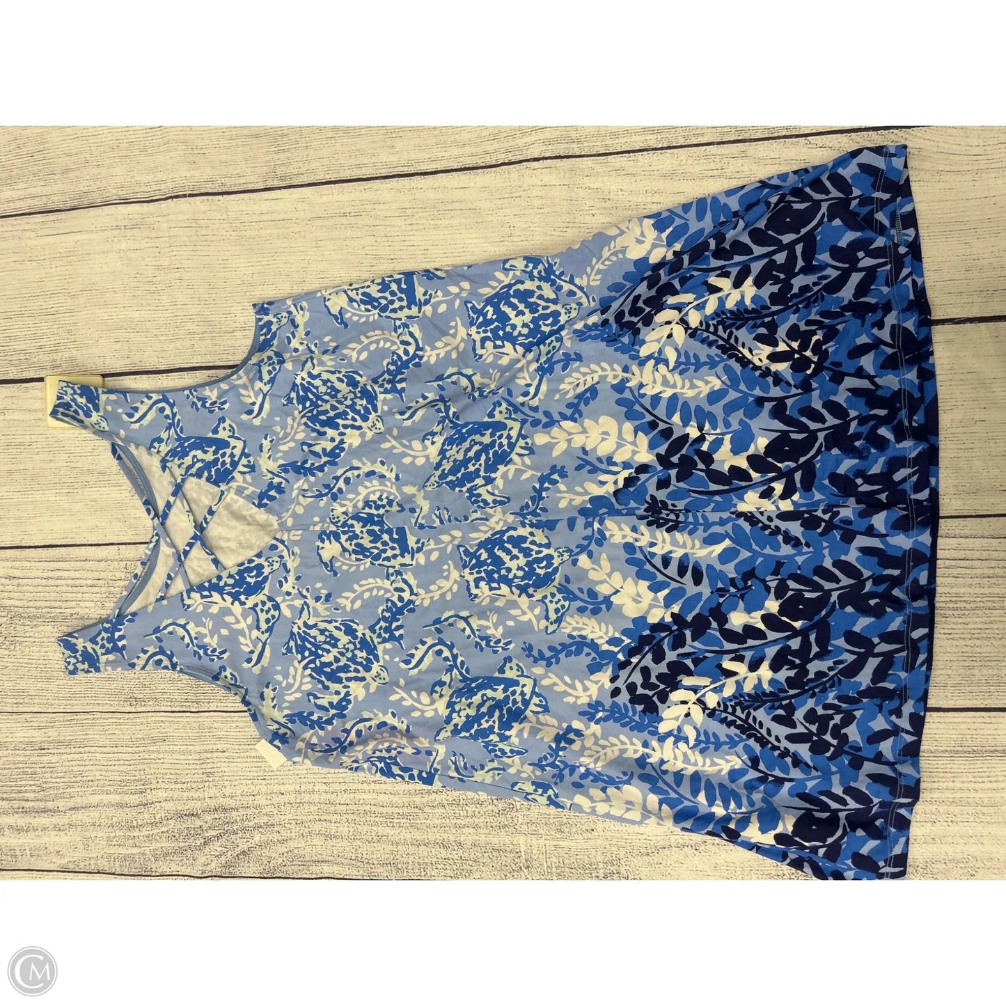 Dress Designer By Lilly Pulitzer In Blue, Size: Xl