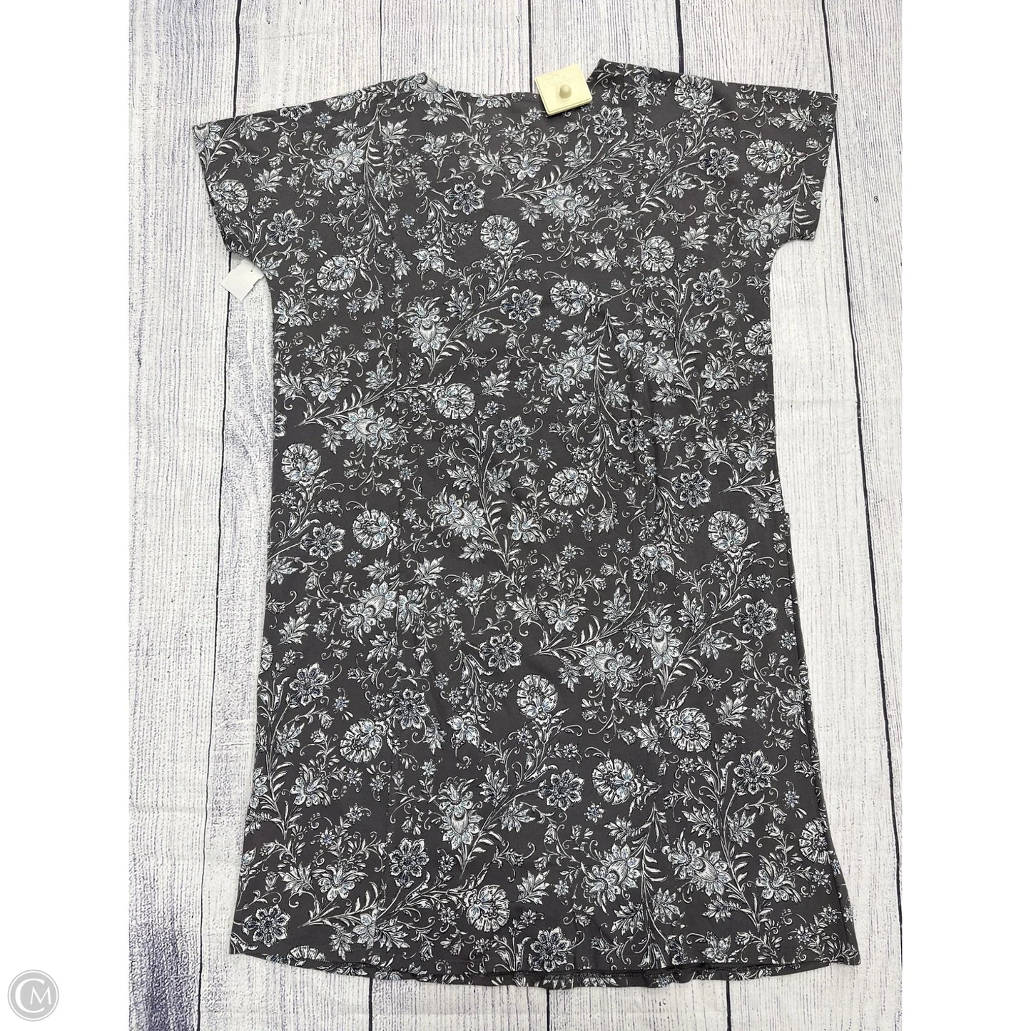 Dress Casual Midi By Pure Jill In Grey, Size: Xl