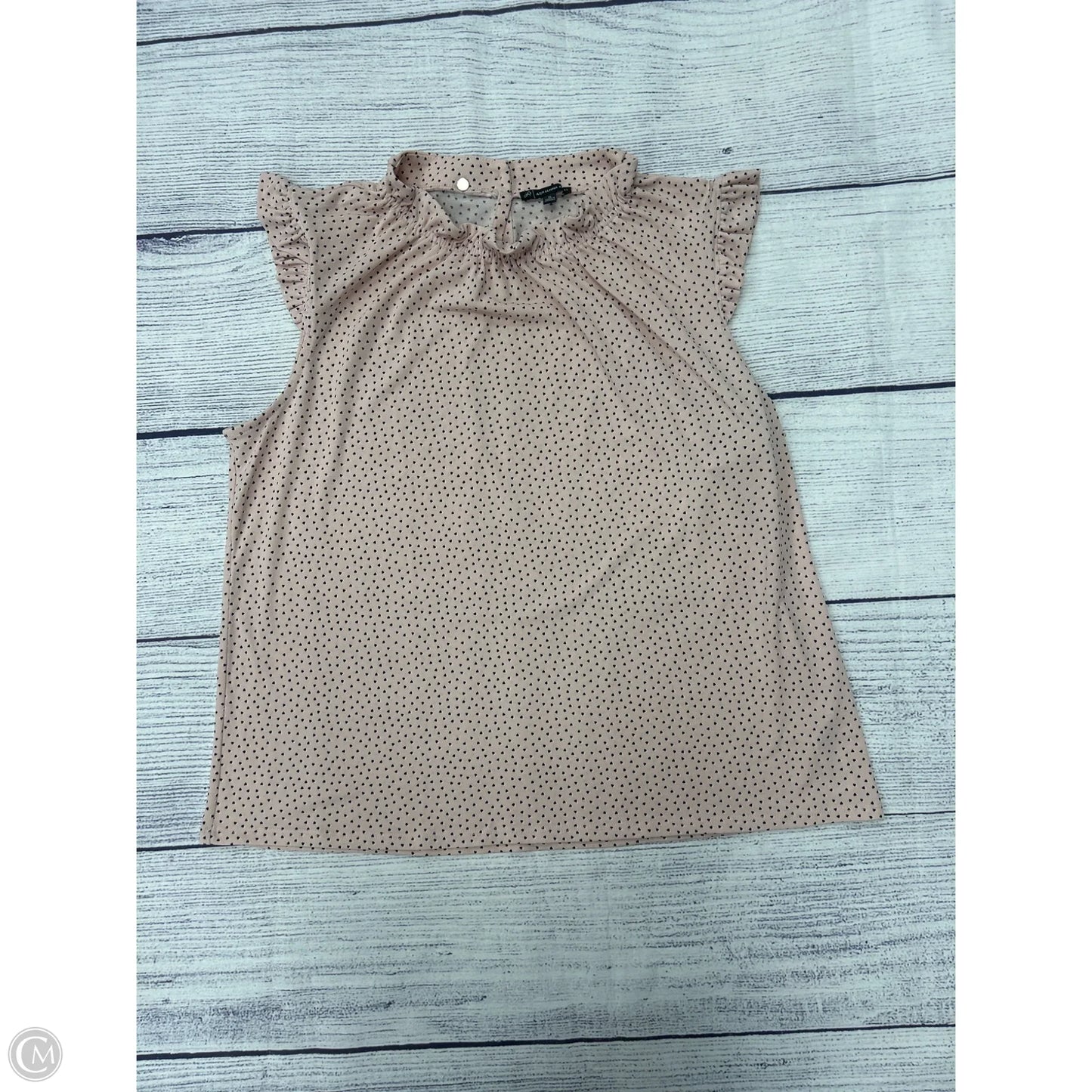 Top Sleeveless By Adrianna Papell In Pink, Size: Xl