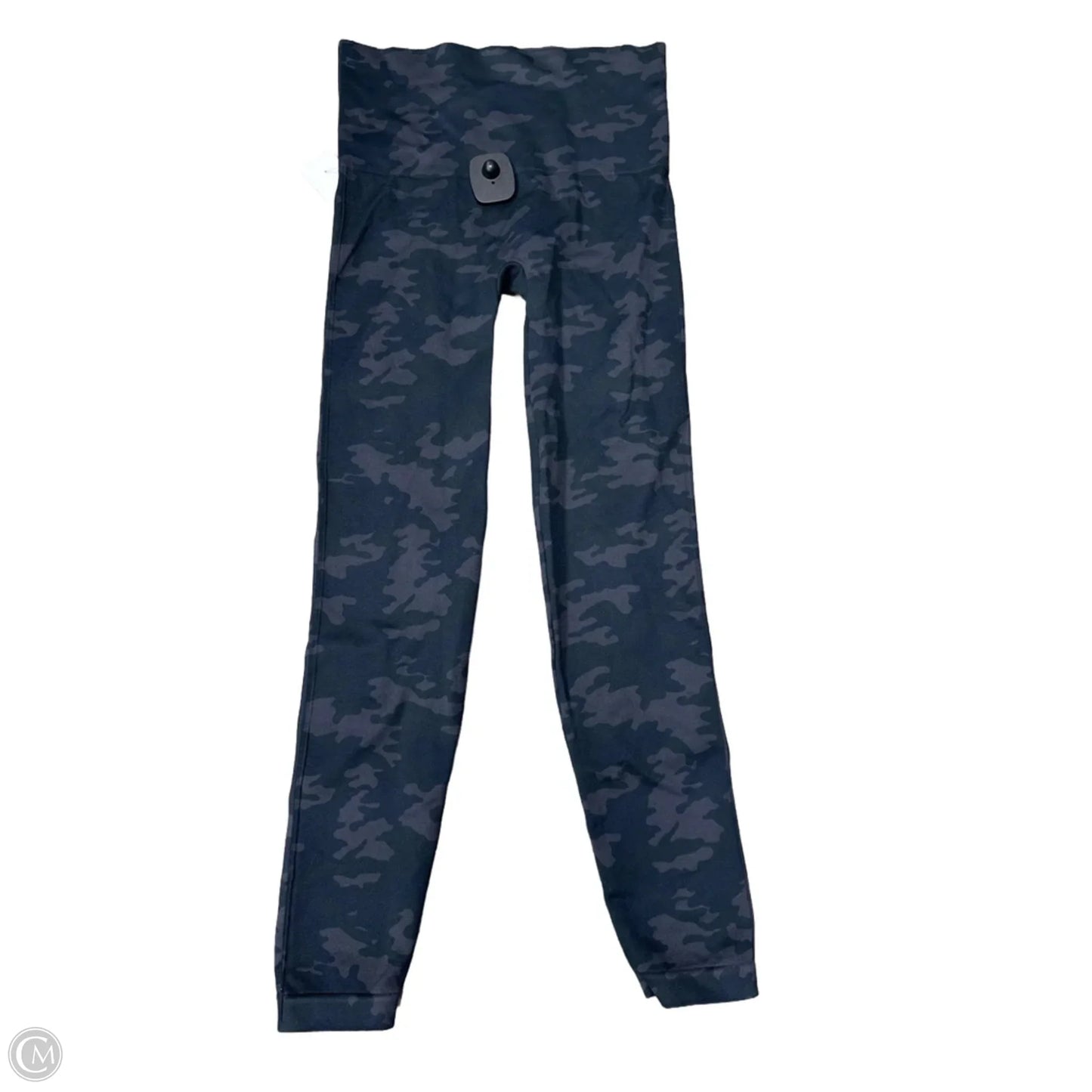 Athletic Leggings By Spanx In Camouflage Print, Size: L