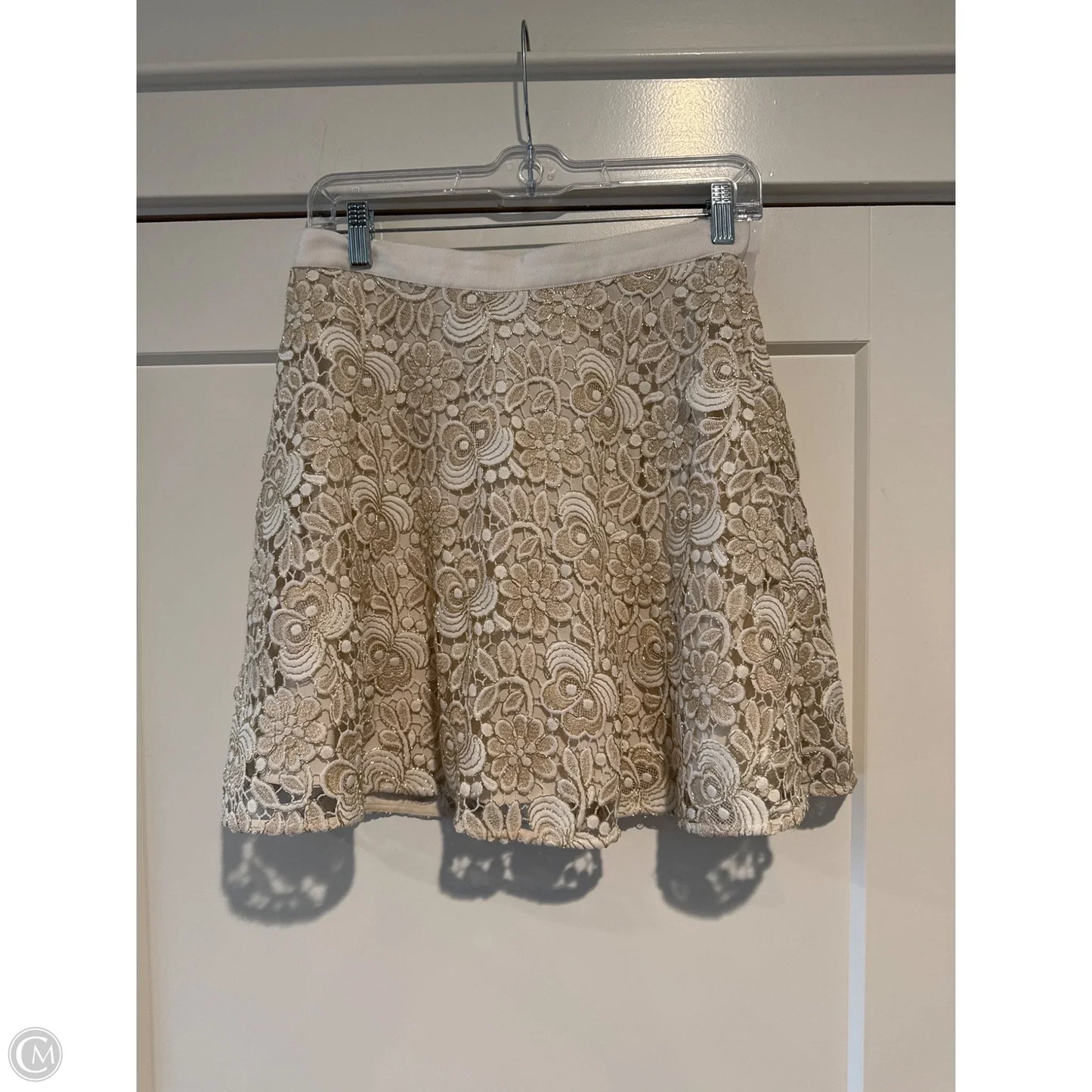 Skirt Mini & Short By Club Monaco In Cream, Size: 6