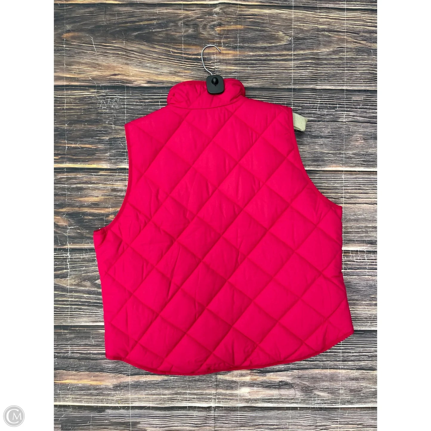 Vest Puffer & Quilted By J. Crew In Pink, Size: 1x