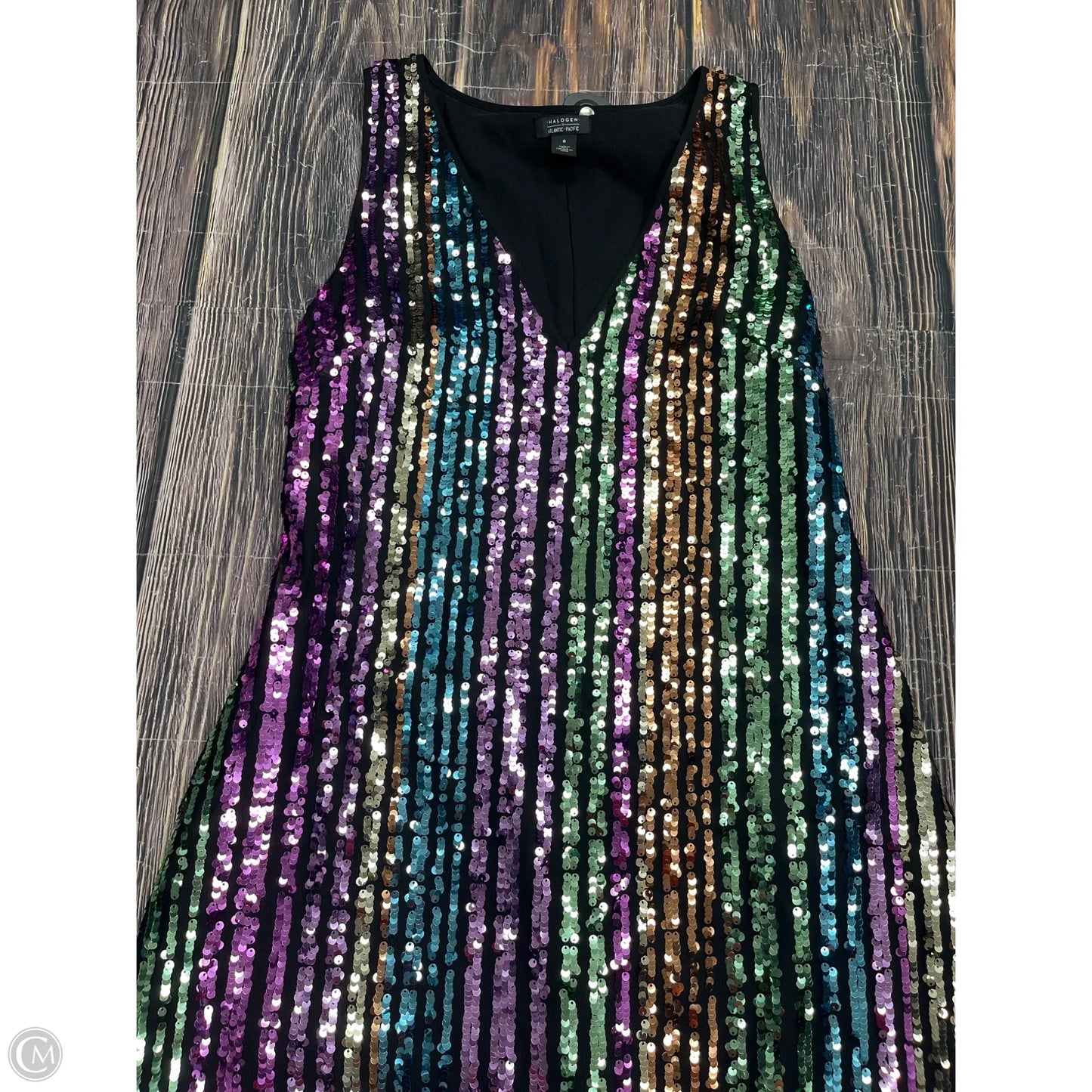 Dress Party Midi By Halogen In Multi-colored, Size: M