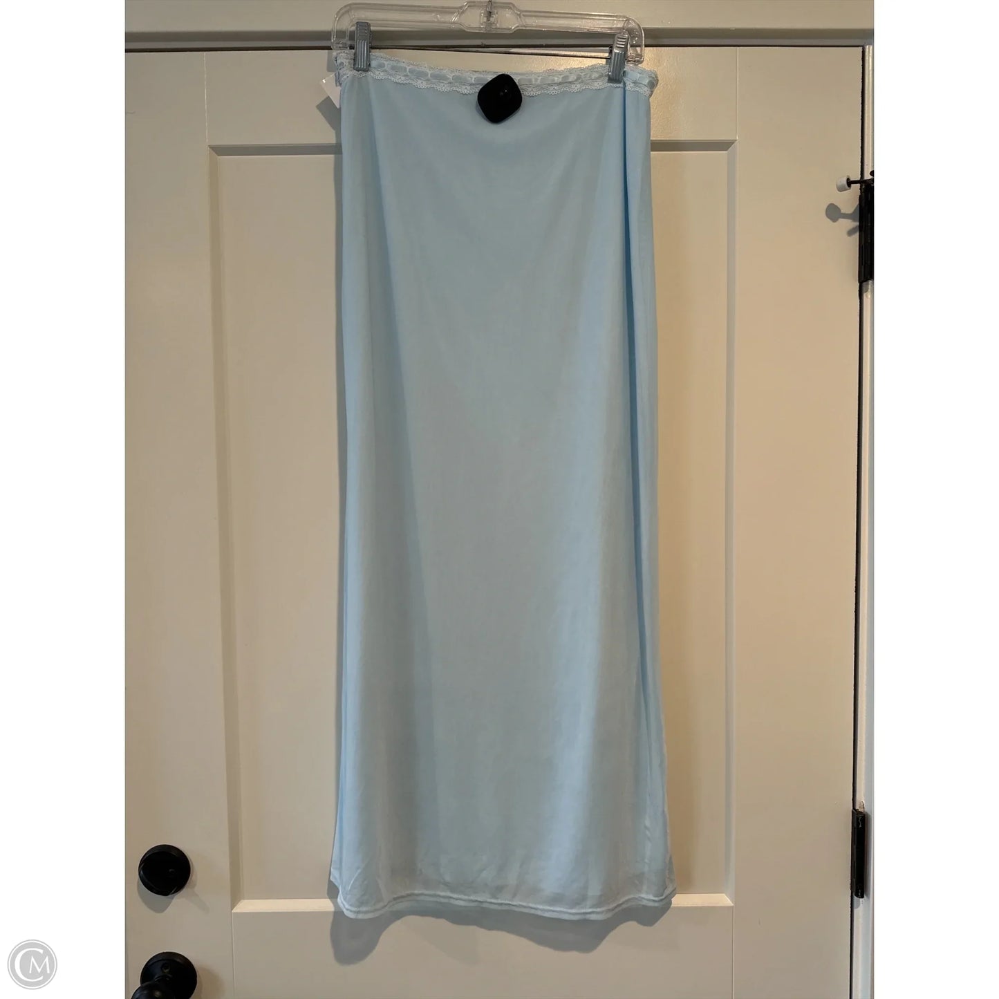 Skirt Maxi By Clothes Mentor In Blue, Size: L