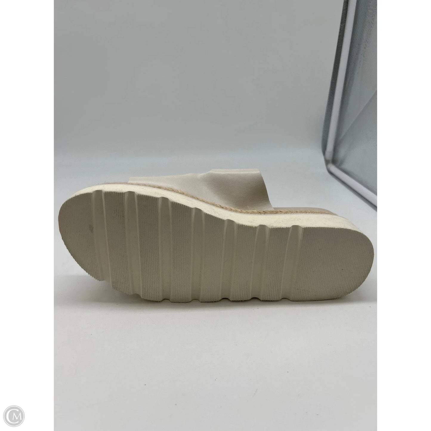 Sandals Heels Platform By Madden Girl In White, Size: 9