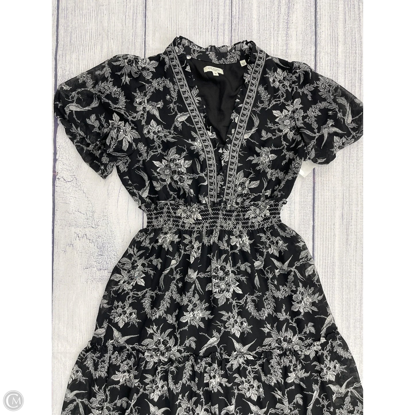 Dress Casual Maxi By Max Studio In Black, Size: M