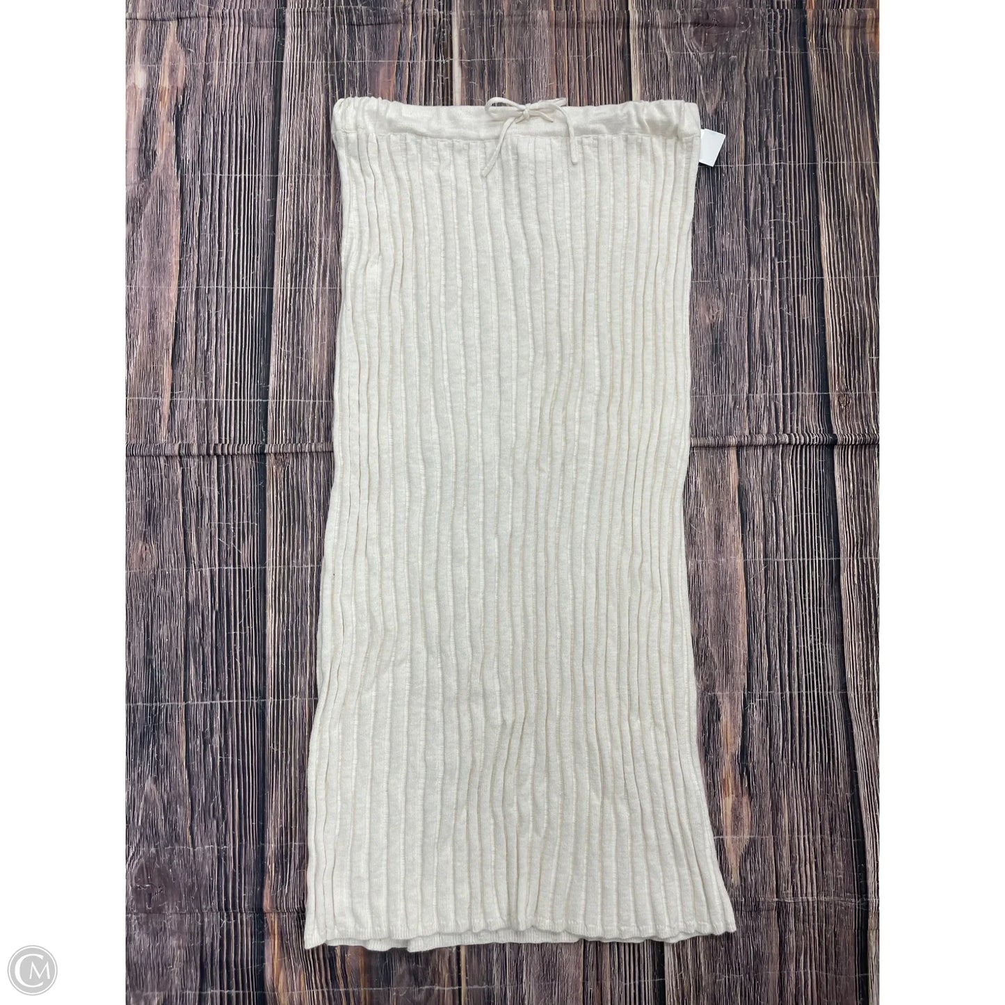 Skirt Maxi By Free People In Cream, Size: L
