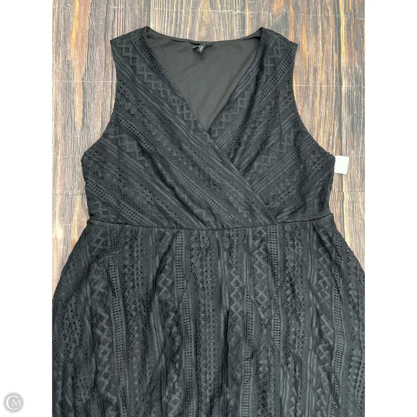 Dress Casual Maxi By Torrid In Black, Size: 1x