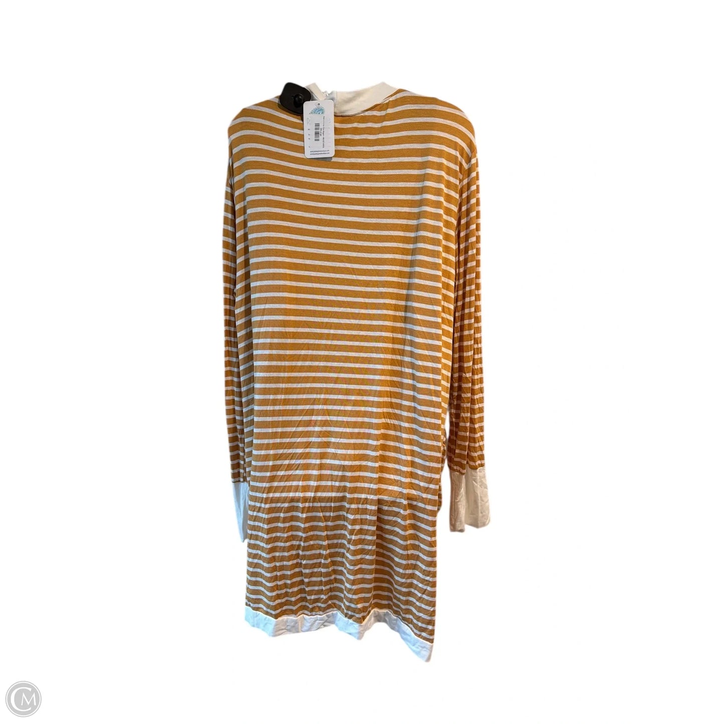 Cardigan By Clothes Mentor In Yellow, Size: 3x