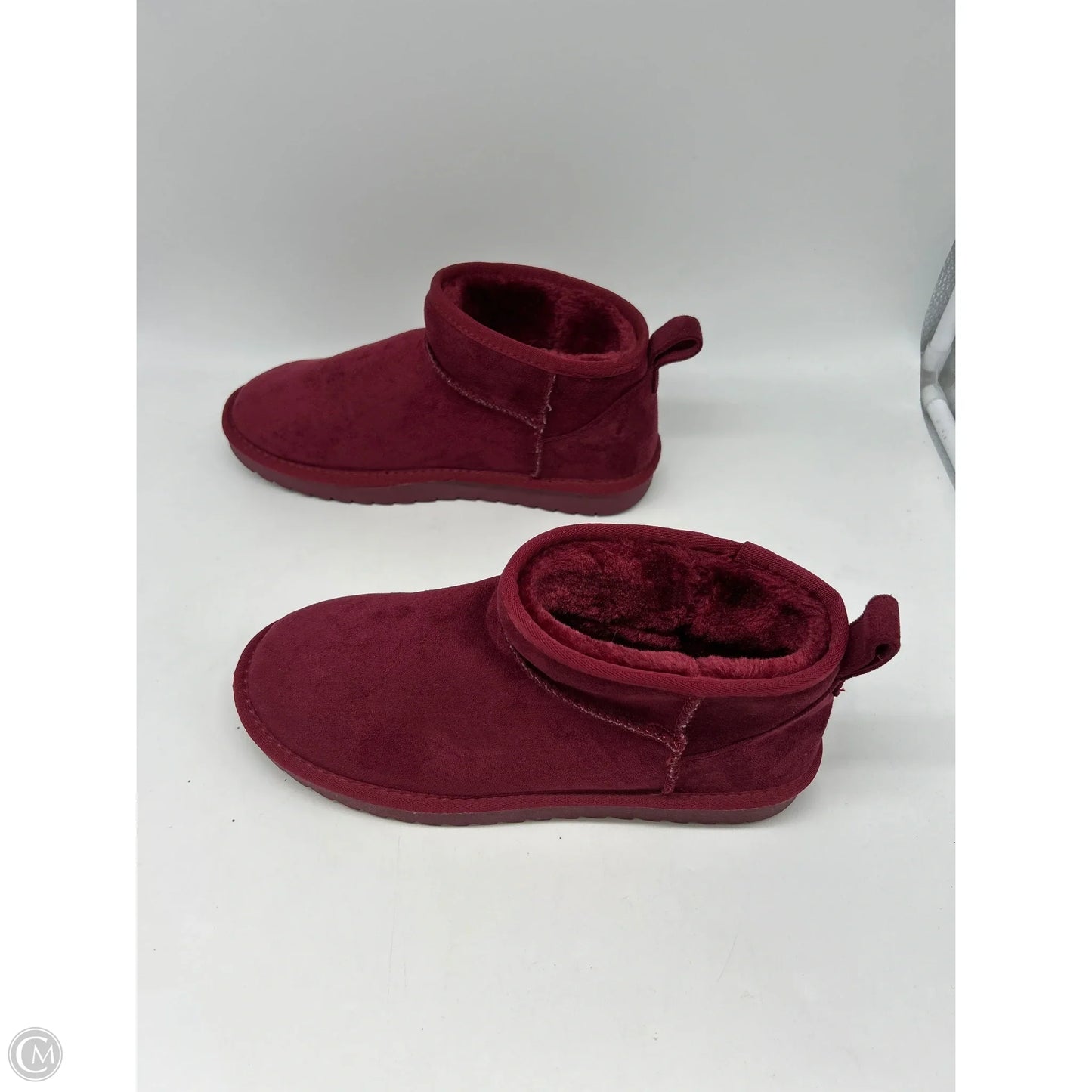 Boots Ankle Flats By Maurices In Red, Size: 9