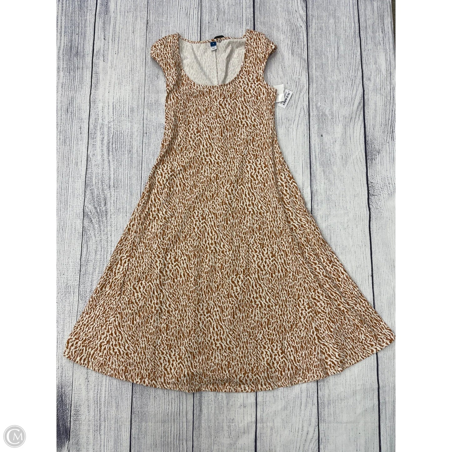 Dress Casual Maxi By Old Navy In Animal Print, Size: M