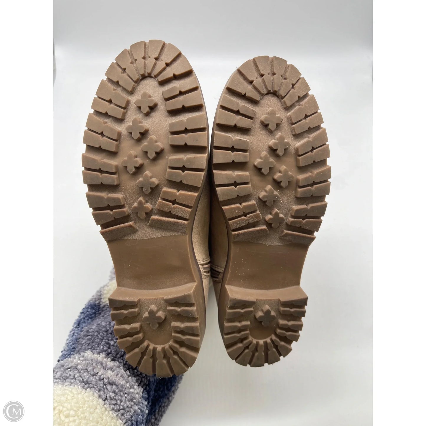 Boots Ankle Heels By Maurices In Brown, Size: 8