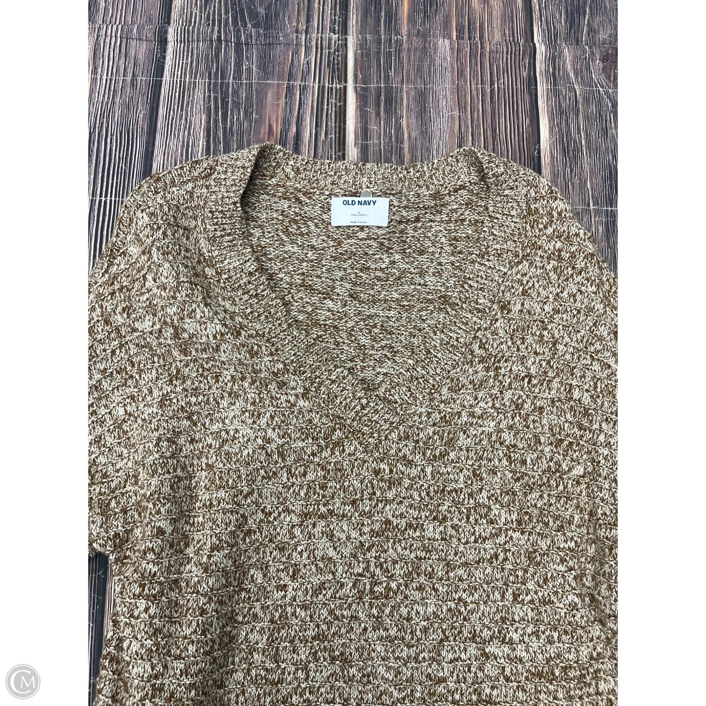 Sweater By Old Navy In Brown, Size: L