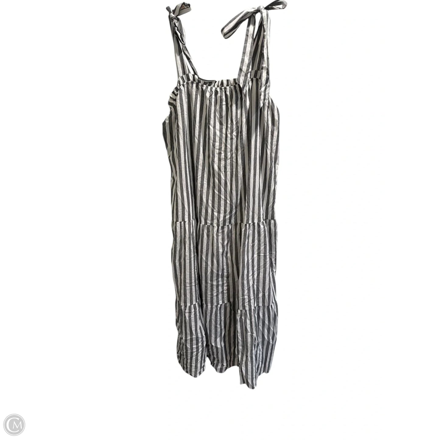 Dress Casual Maxi By Andree By Unit In Striped Pattern, Size: 3x