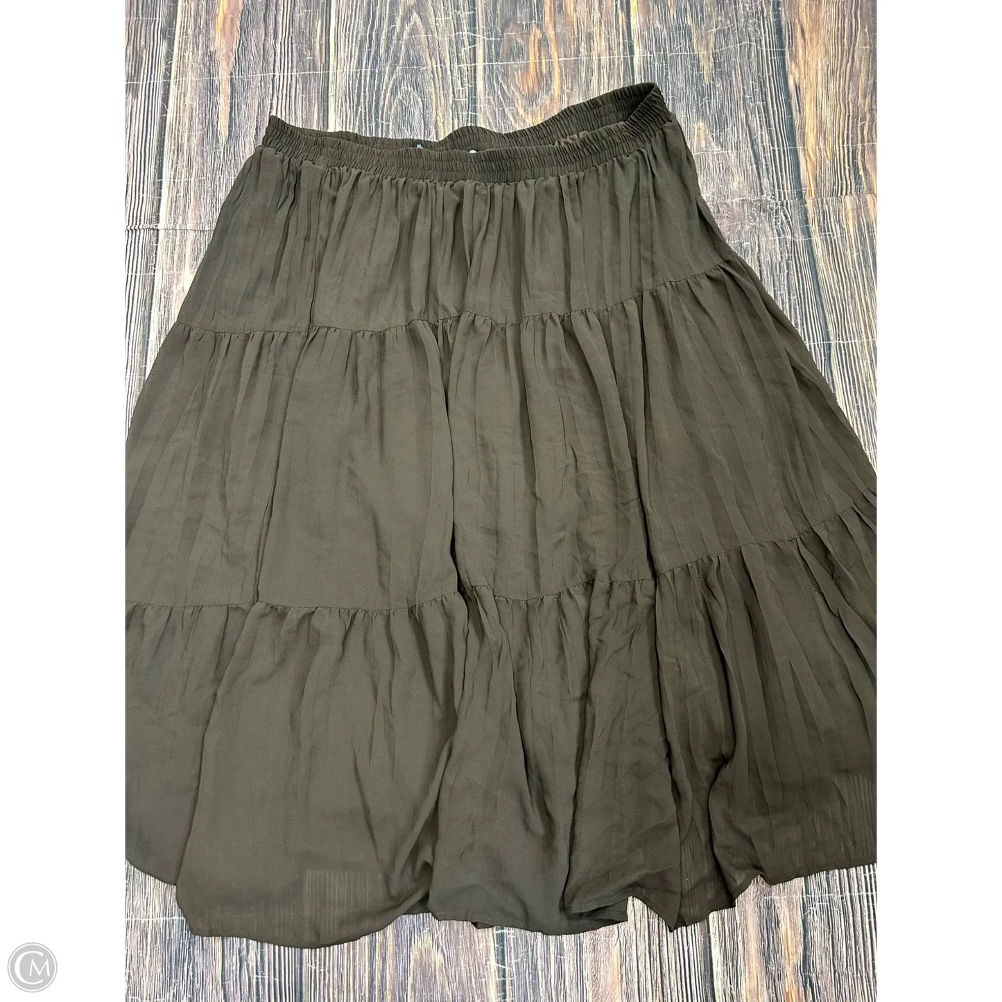 Skirt Maxi By Maggie Barnes In Brown, Size: 2x