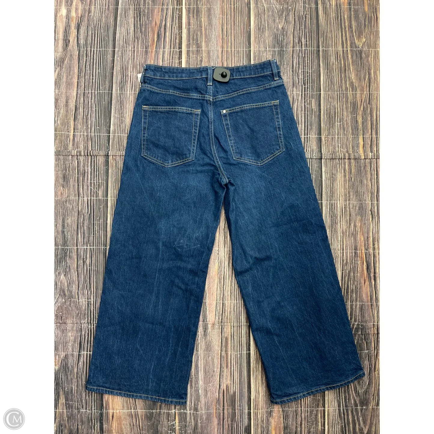 Jeans Boot Cut By H&m In Blue Denim, Size: 8