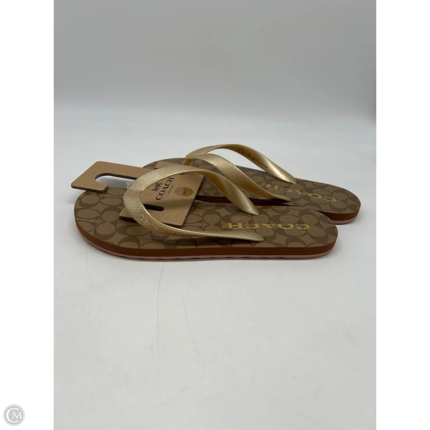 Shoes Designer By Coach In Brown, Size: 7