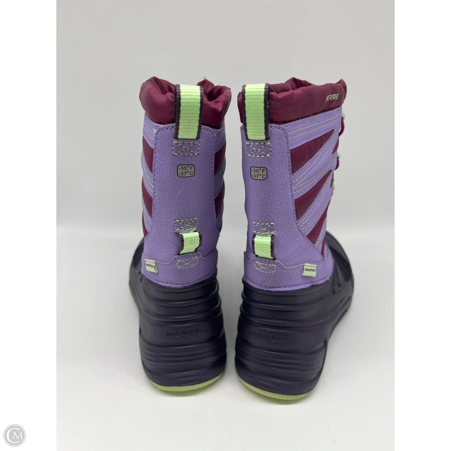 Boots Snow By Merrell In Purple, Size: 5