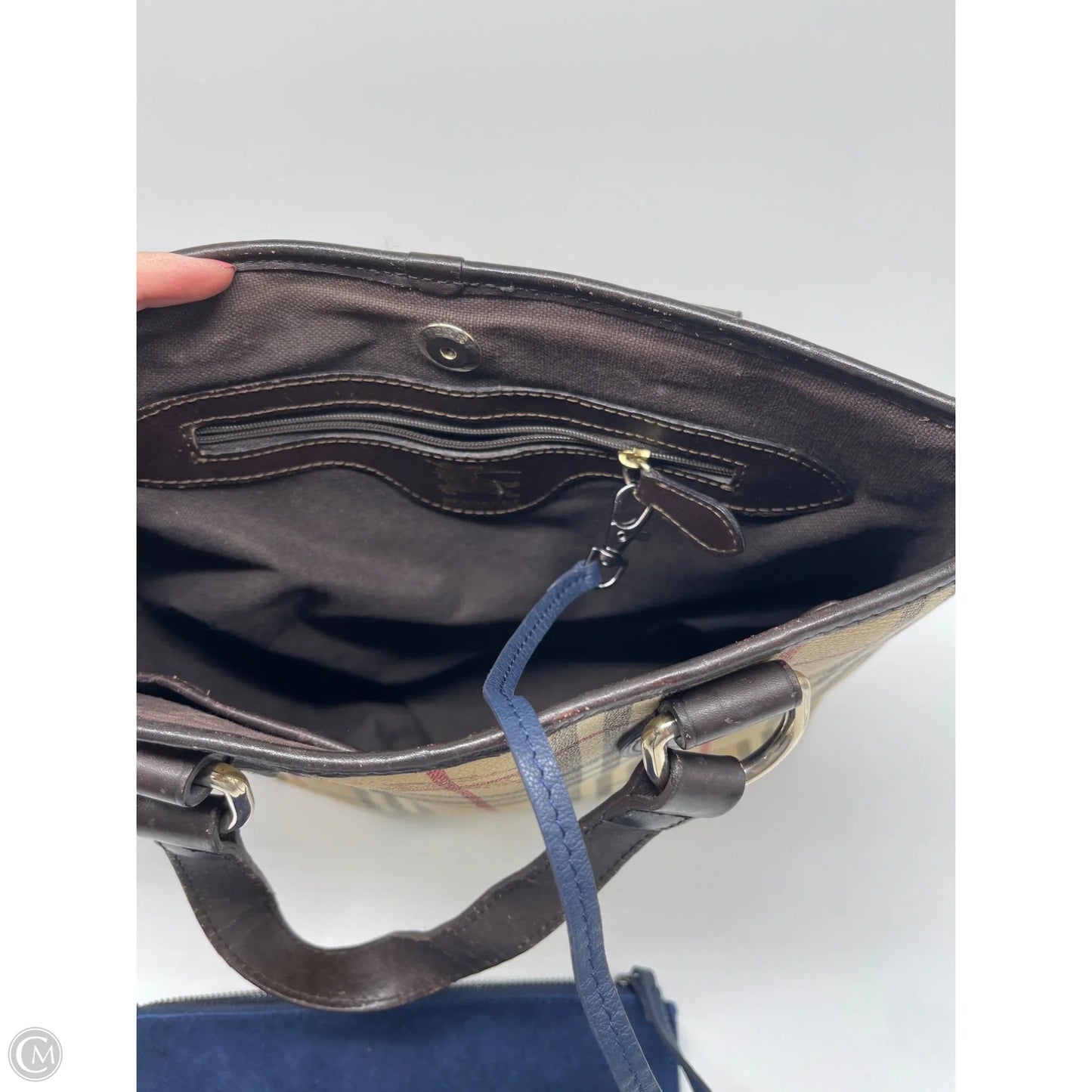 Handbag Luxury Designer By Burberry, Size: Medium