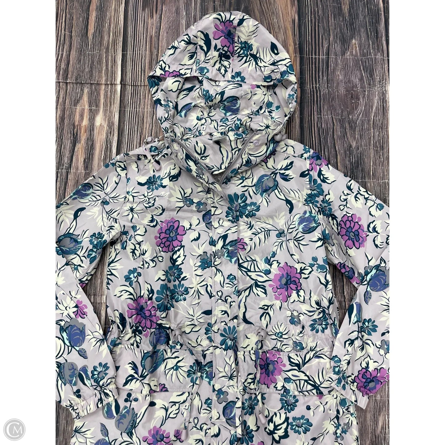 Jacket Windbreaker By Vera Bradley In Purple, Size: Xs