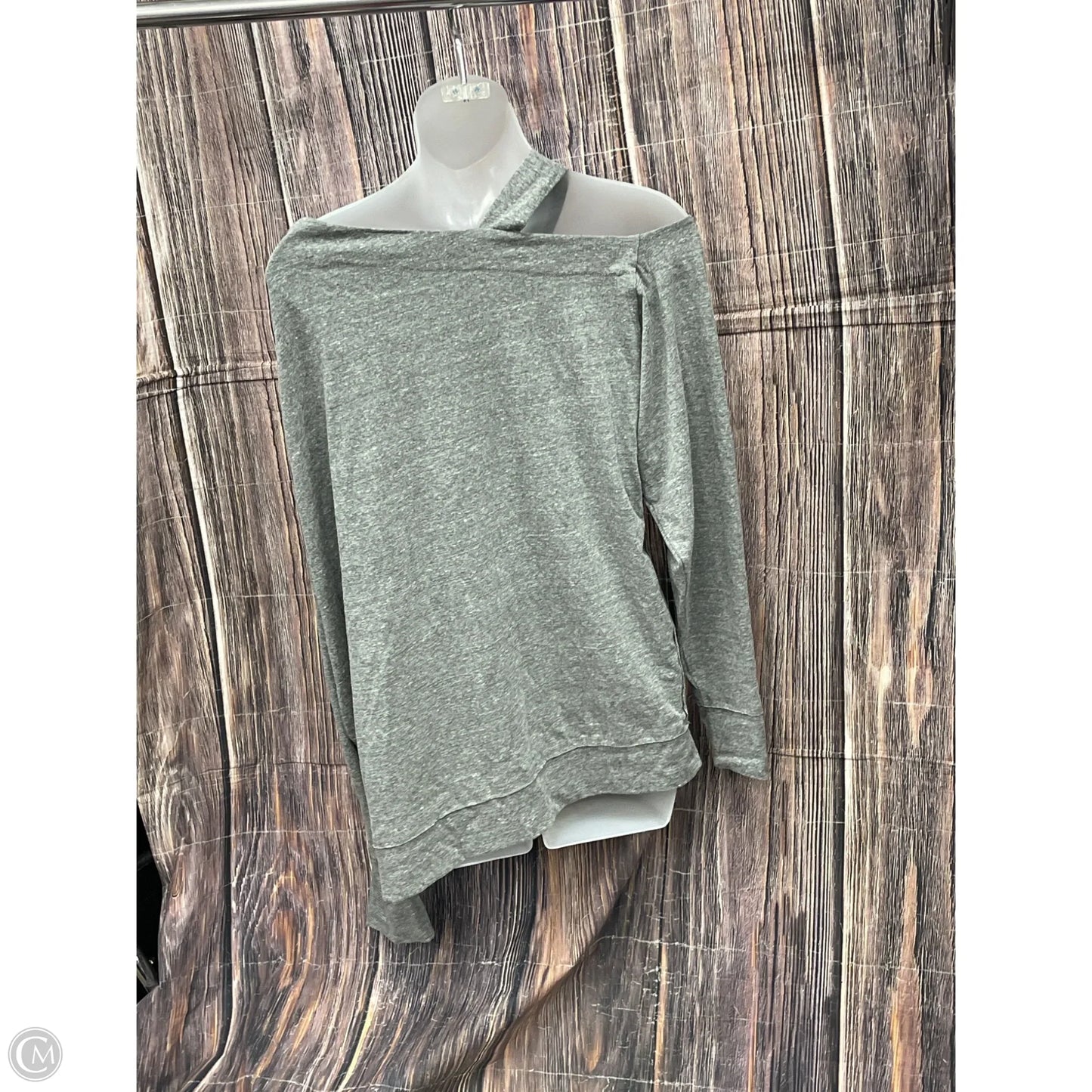 Top Long Sleeve By We The Free In Grey, Size: L