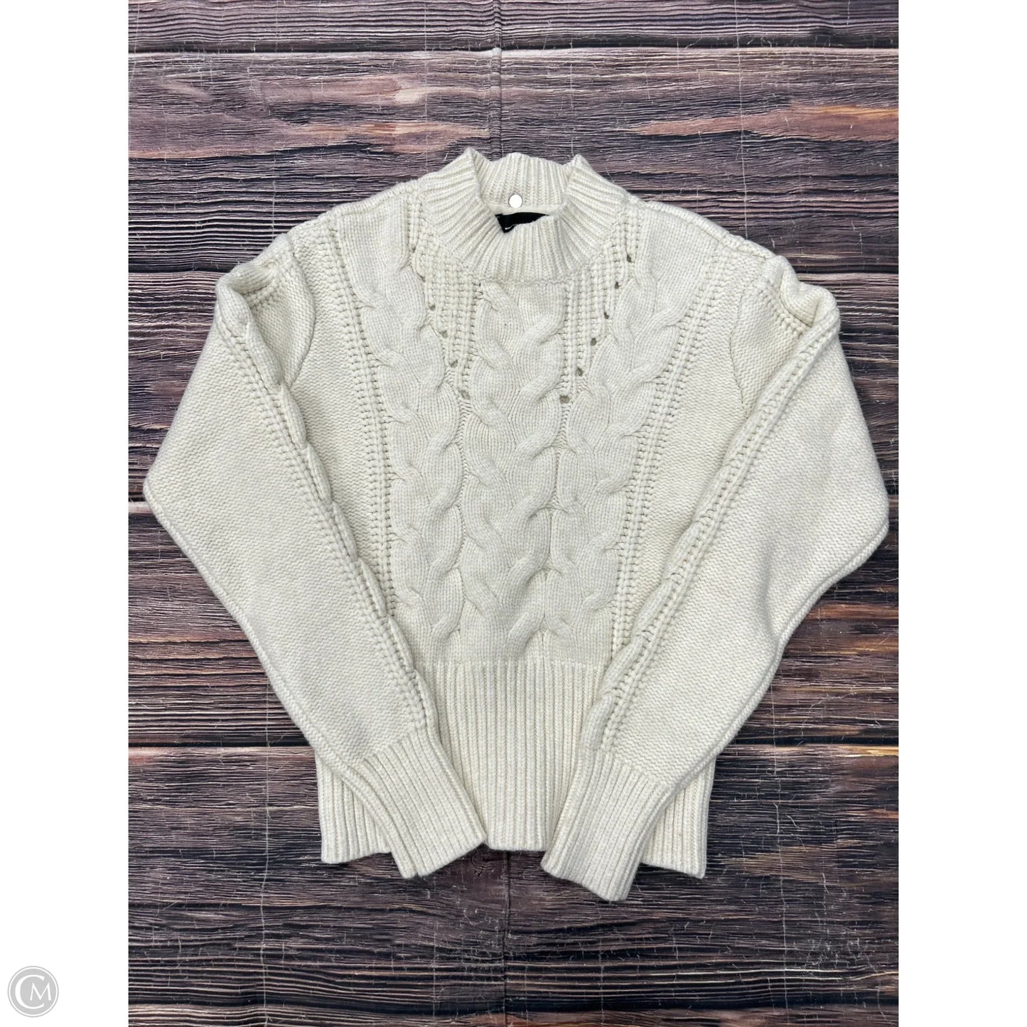 Sweater By White House Black Market In White, Size: M