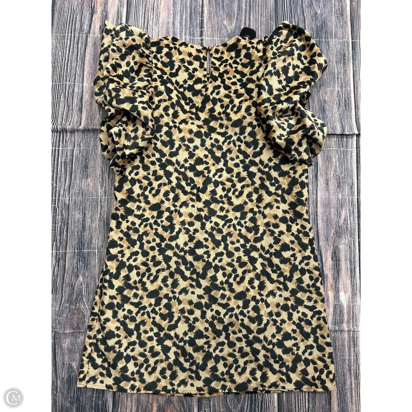 Dress Casual Short By Thml In Animal Print, Size: M