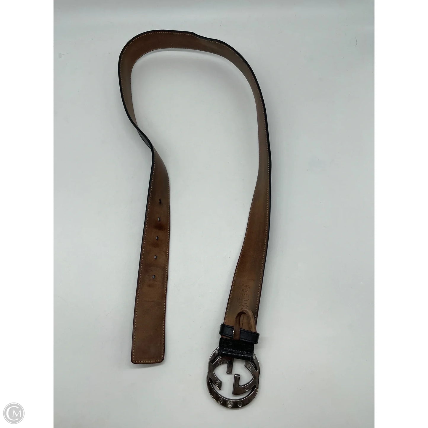 Belt Luxury Designer By Gucci, Size: Medium